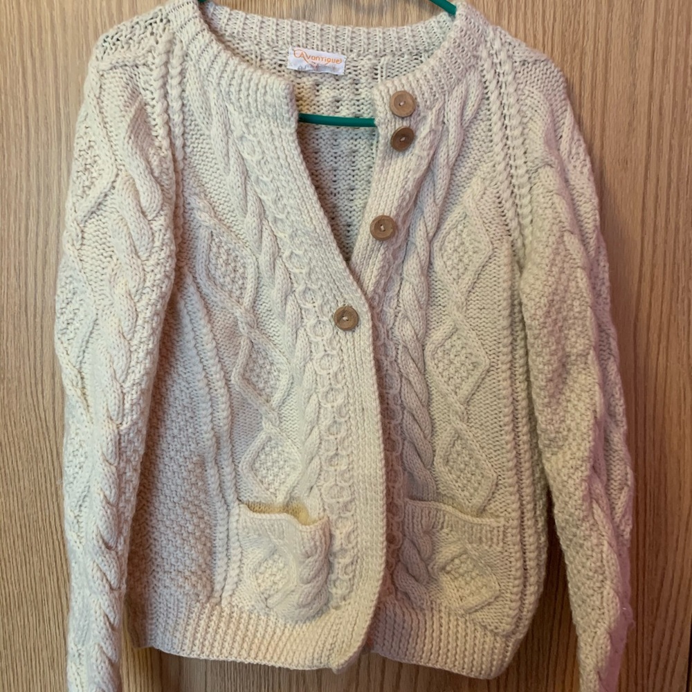 Cream sweater